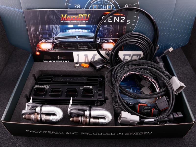 MaxxECU GEN2 RACE Audi ME7.x (VAG) med dubbla LSU 5.2 Plugin kit