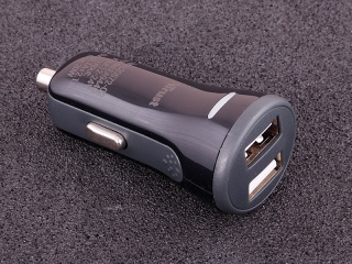 USB billaddare 2x USB-A (2.1A/10W)